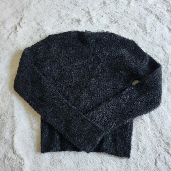 Art Class Girls' Fuzzy Ribbed Crewneck Sweater (Large) 4KIDQ-L - Picture 3 of 4